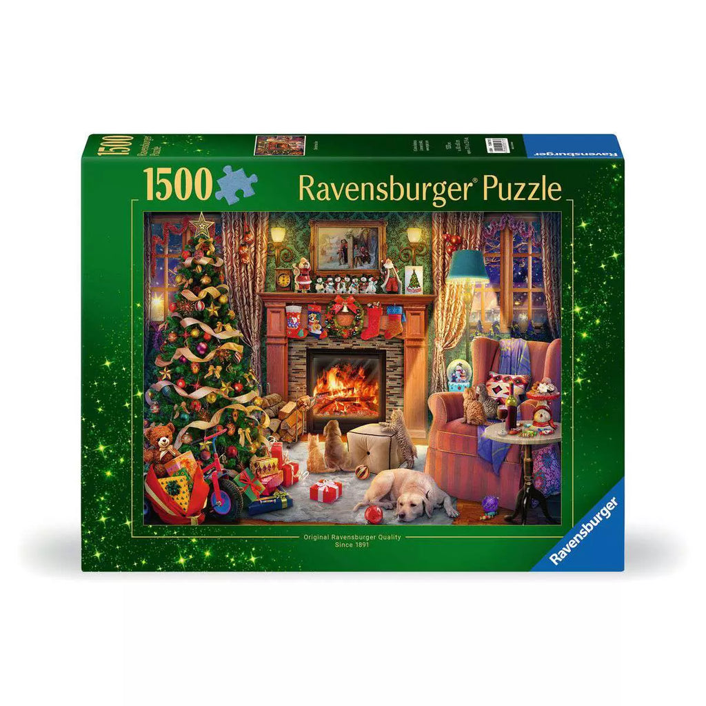 ハン christmas evel④ Christmas Eve 1500 Piece Puzzle — Bird in Hand