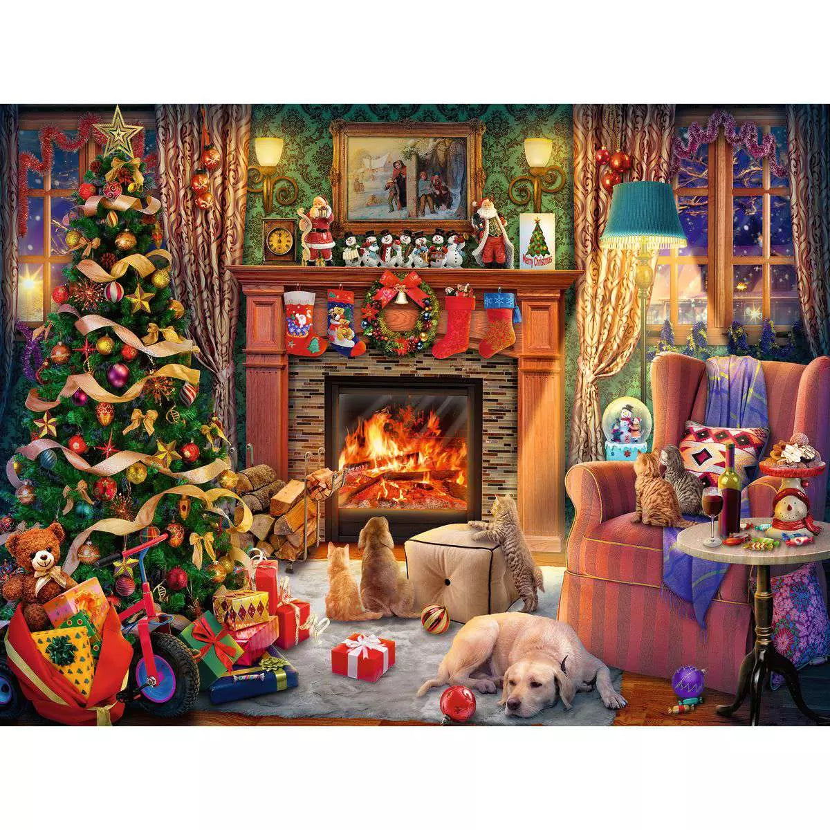 Christmas Eve 1500 Piece Puzzle