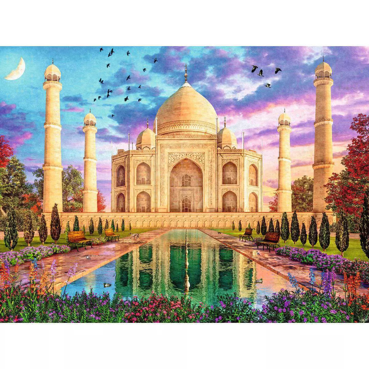 Taj Mahal 1500 Piece Puzzle