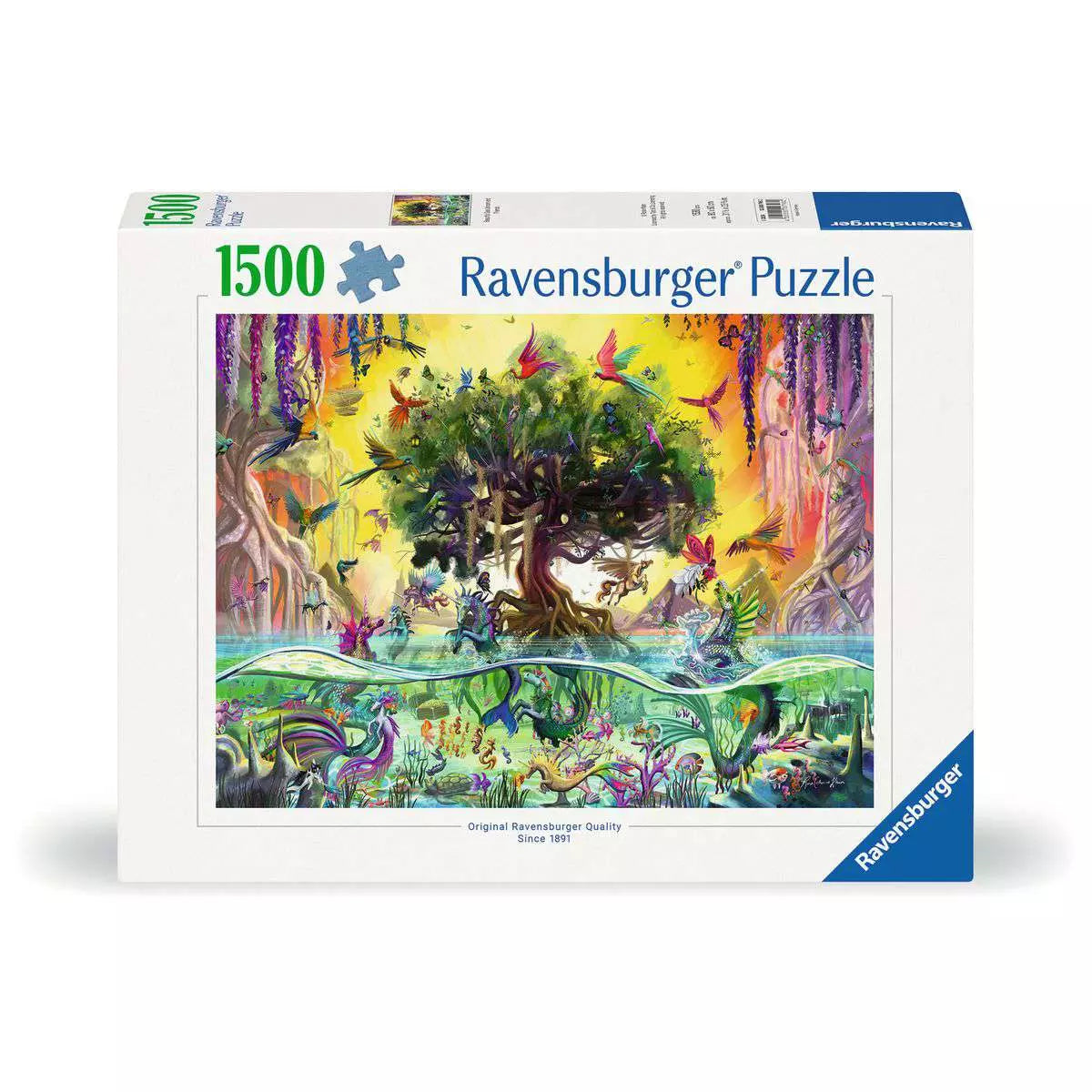 RAV Beautiful Sea Unicorn and Friends 1500 Piece Puzzle