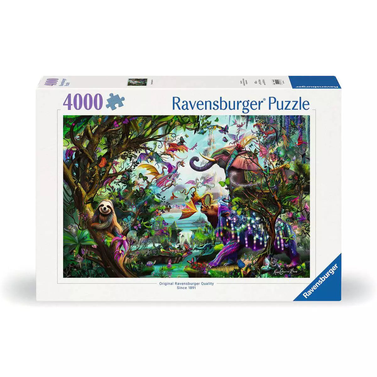RAV Tropical Dragons 4000 Piece Puzzle