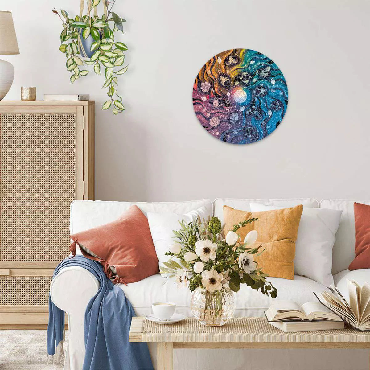 RAV Circle of Colors: Astrology 500 Piece Round Puzzle