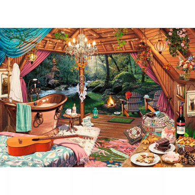 Cozy Glamping 500 Piece Large Format Puzzle