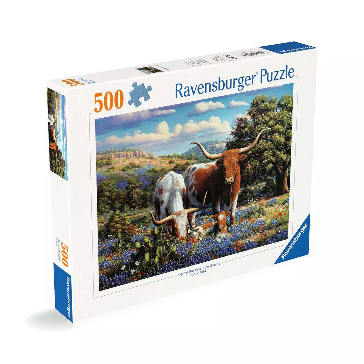 RAV Loving Longhorns 500 Piece Puzzle