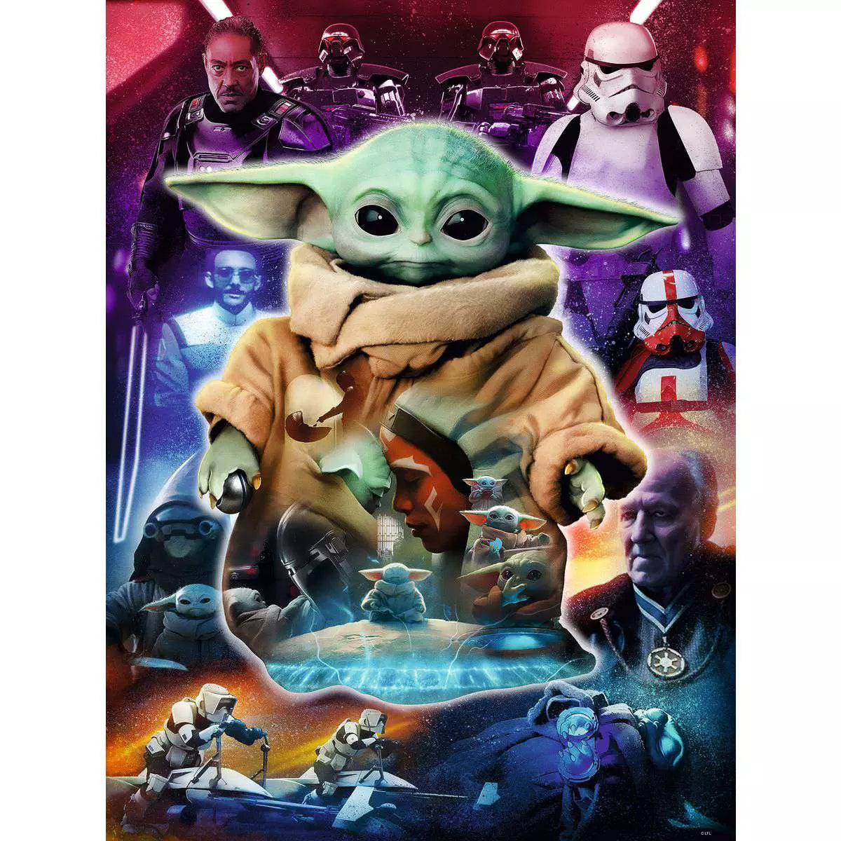 RAV Star Wars The Mandalorian: Grogu's Journey 776 Piece Puzzle