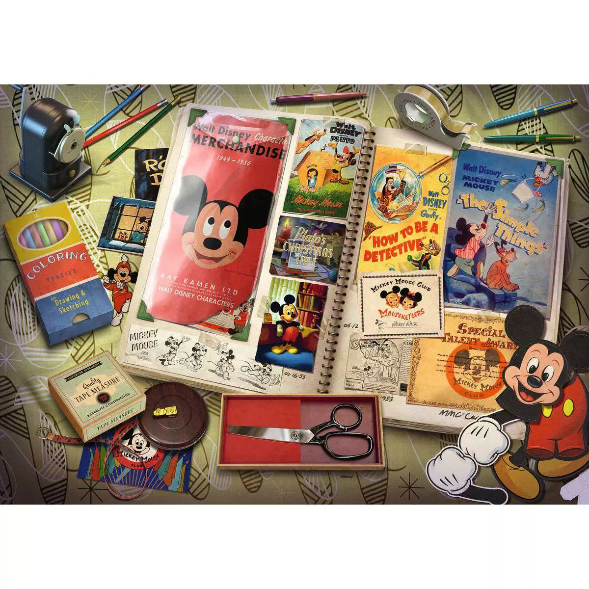 Disney 1950 Mickey Moments 1000 Piece Puzzle