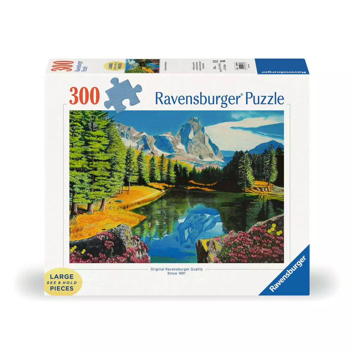 RAV Rocky Mountain Reflections 300 Piece Large Format Puzzle