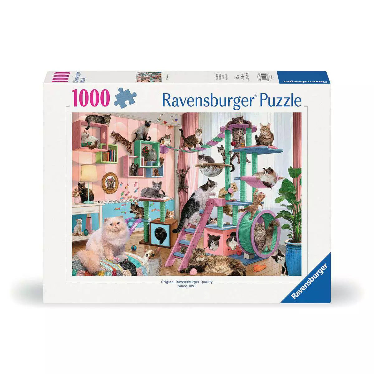 Cat Tree Heaven 1000 Piece Puzzle