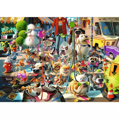 The Dog Walker 1000 Piece Puzzle