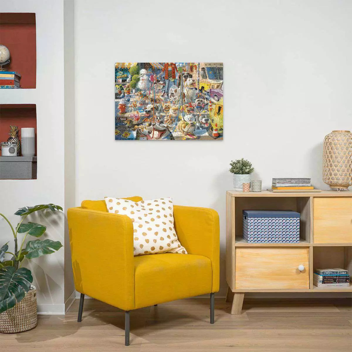 The Dog Walker 1000 Piece Puzzle