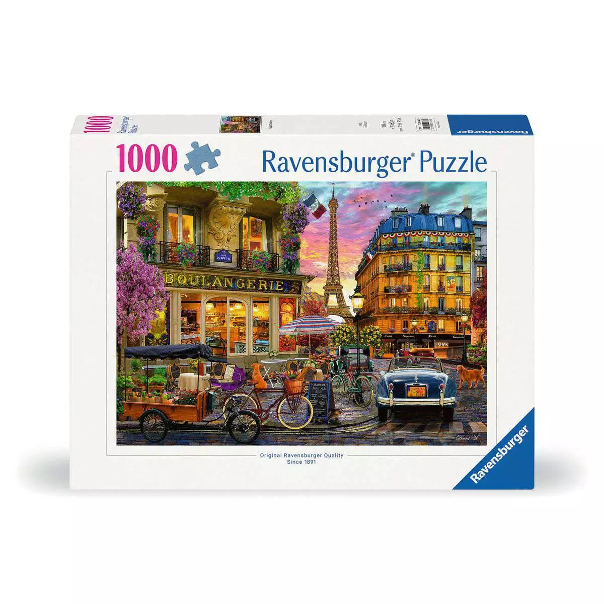 Paris In The Dawn 1000 Piece Puzzle