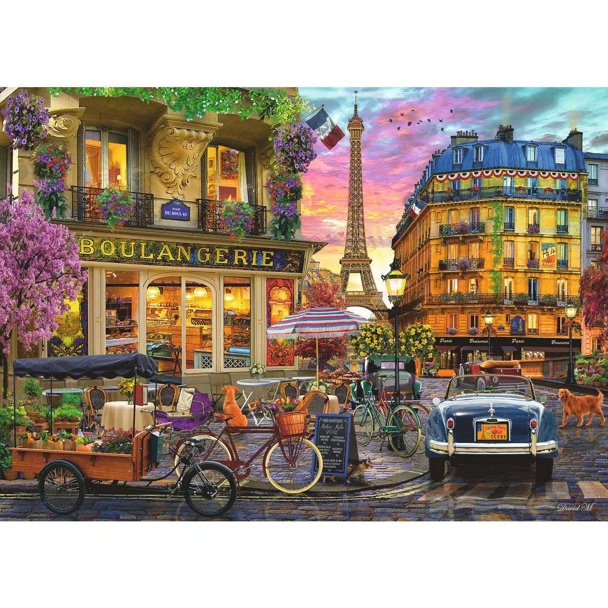 Paris In The Dawn 1000 Piece Puzzle