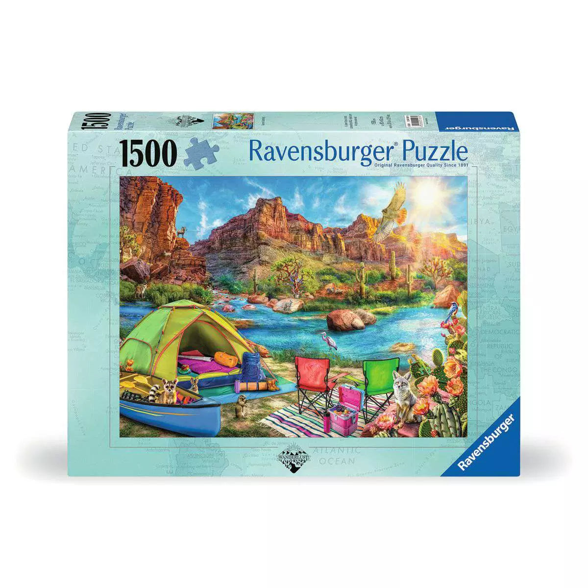 RAV Canyon Camping 1500 Piece Puzzle