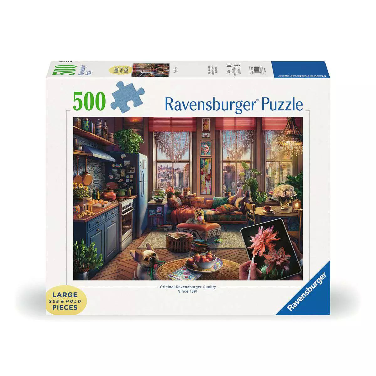 RAV Cozy Boho Studio 500 Piece Large Format Puzzle