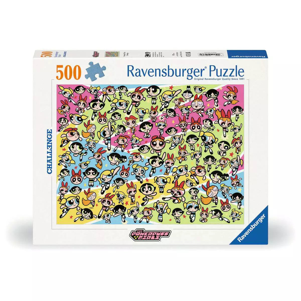Powerpuff Girls 500 Piece Challenge Puzzle
