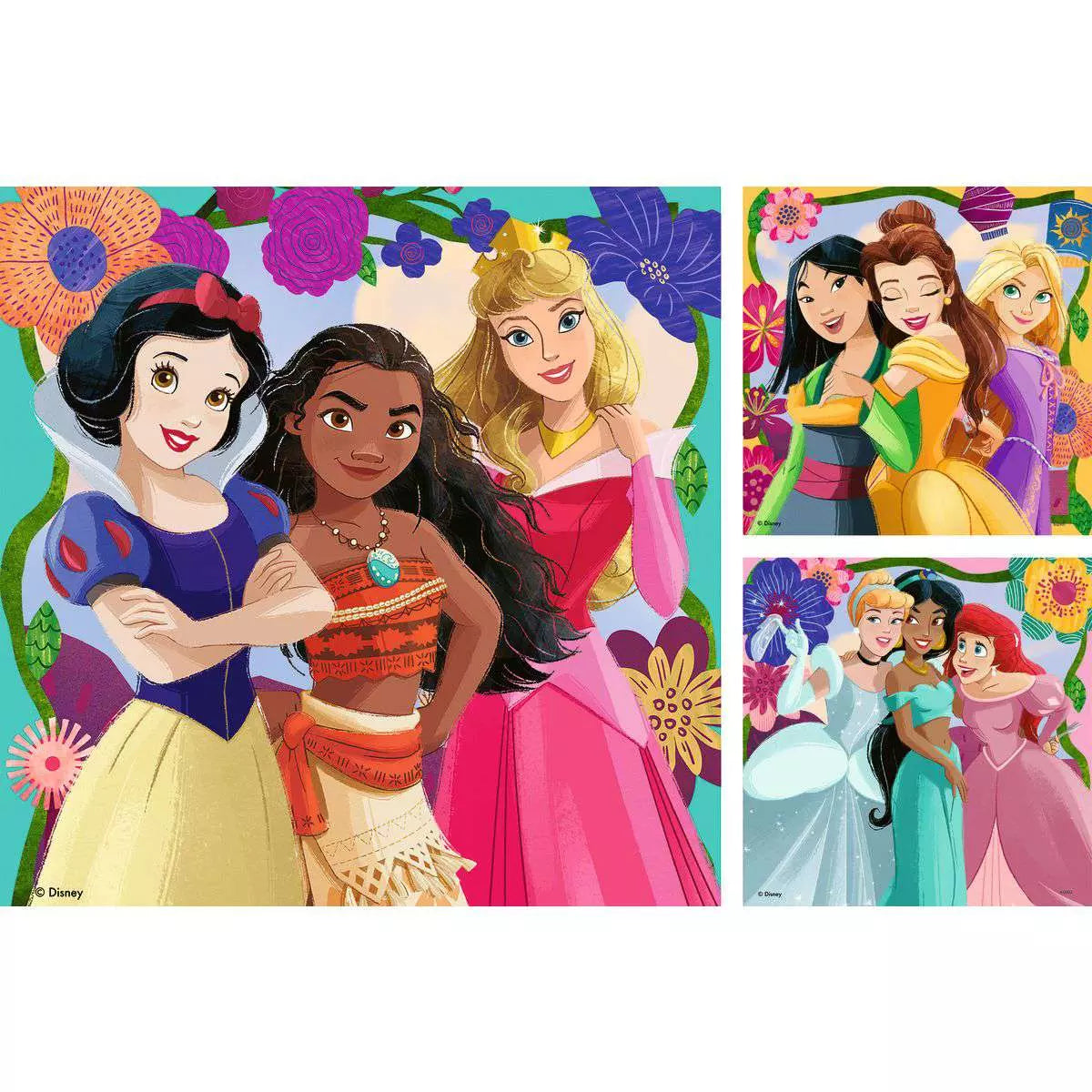 Disney Princess: Girl Power! 3x49 Piece Puzzles