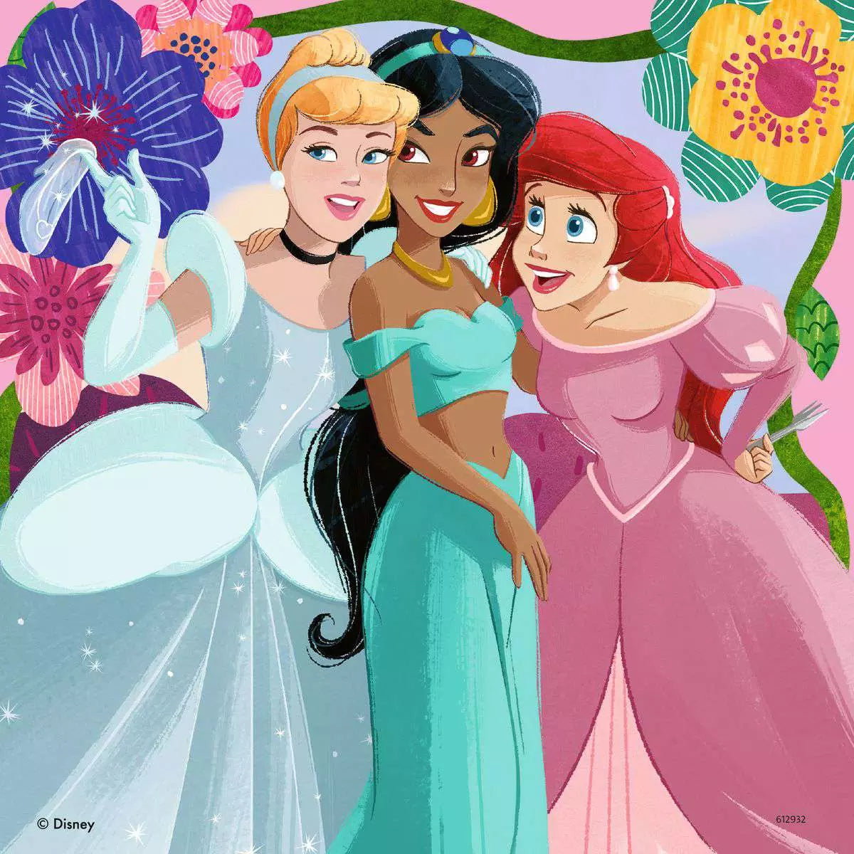 Disney Princess: Girl Power! 3x49 Piece Puzzles