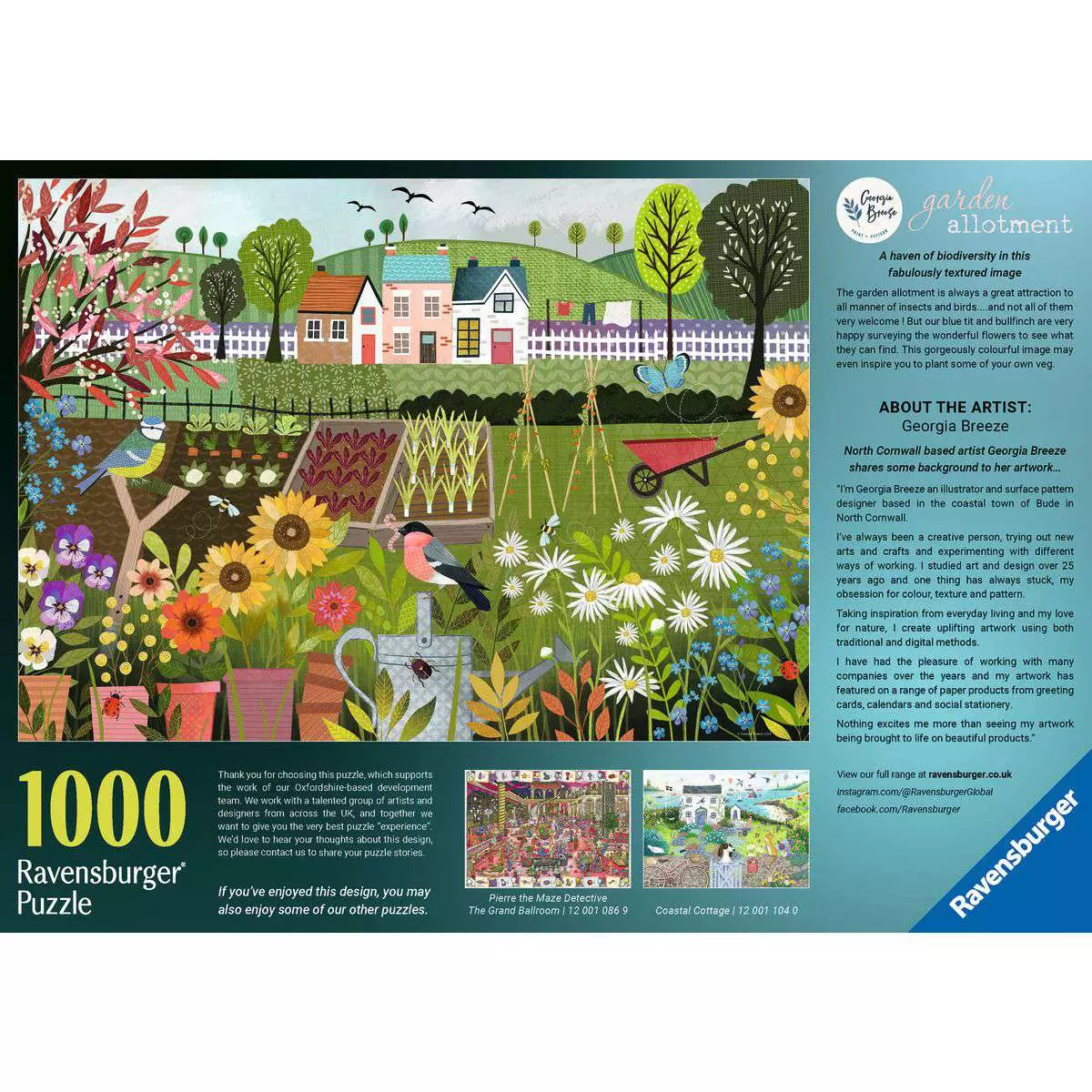 Garden Allotment 1000 Piece Puzzle