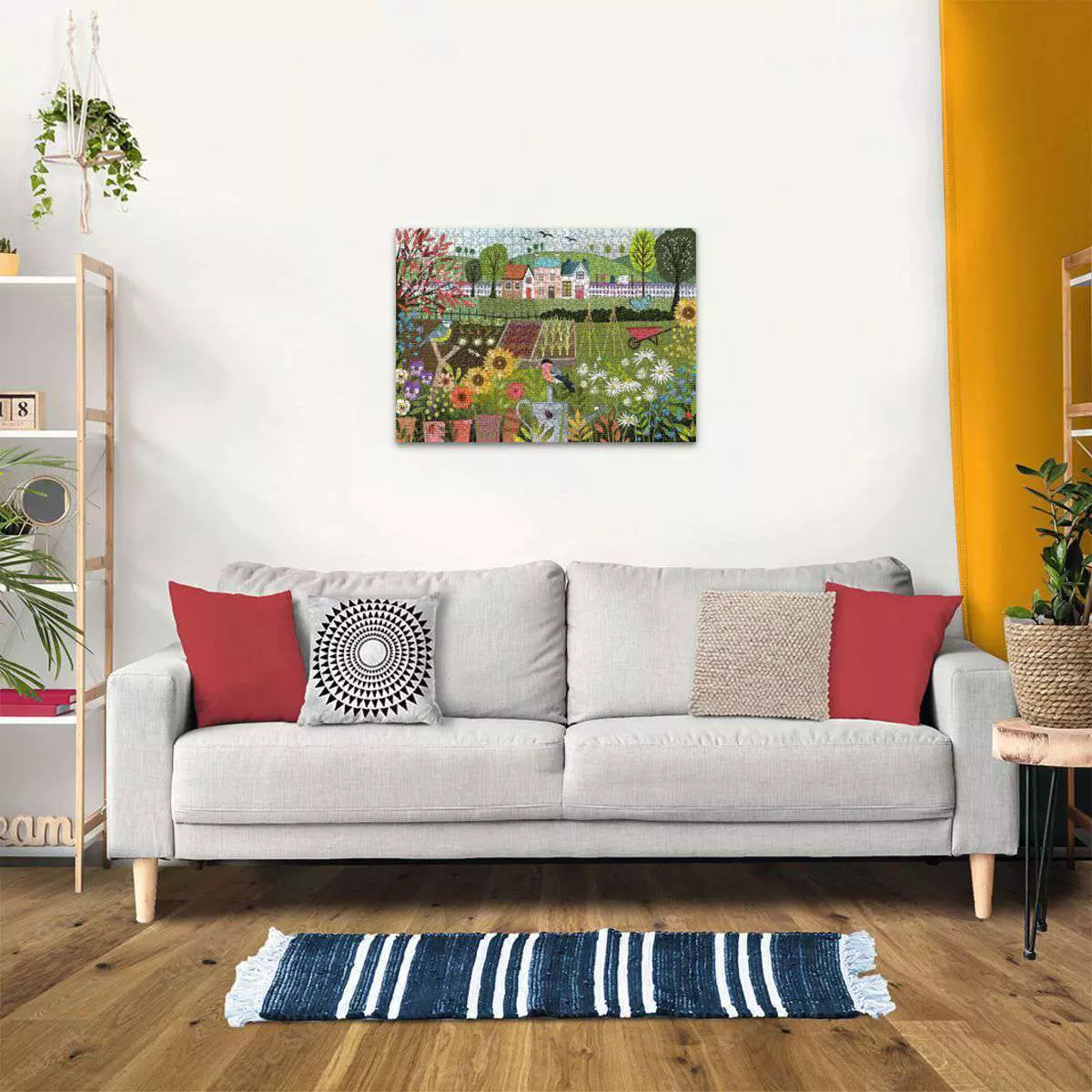 Garden Allotment 1000 Piece Puzzle