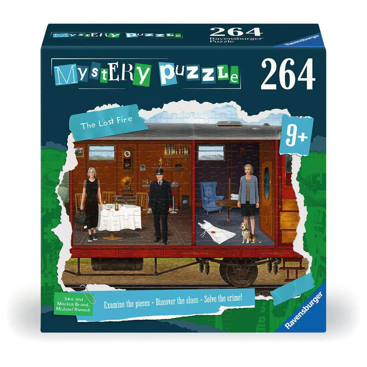 The Lost Fire 264 Piece Mystery Puzzle