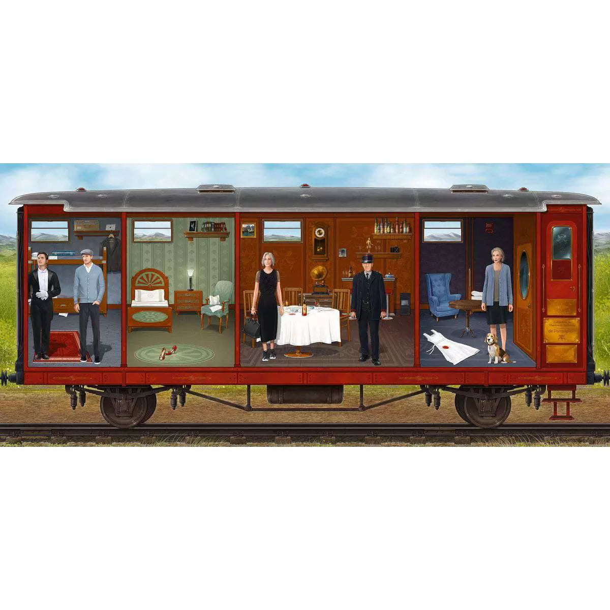 The Lost Fire 264 Piece Mystery Puzzle