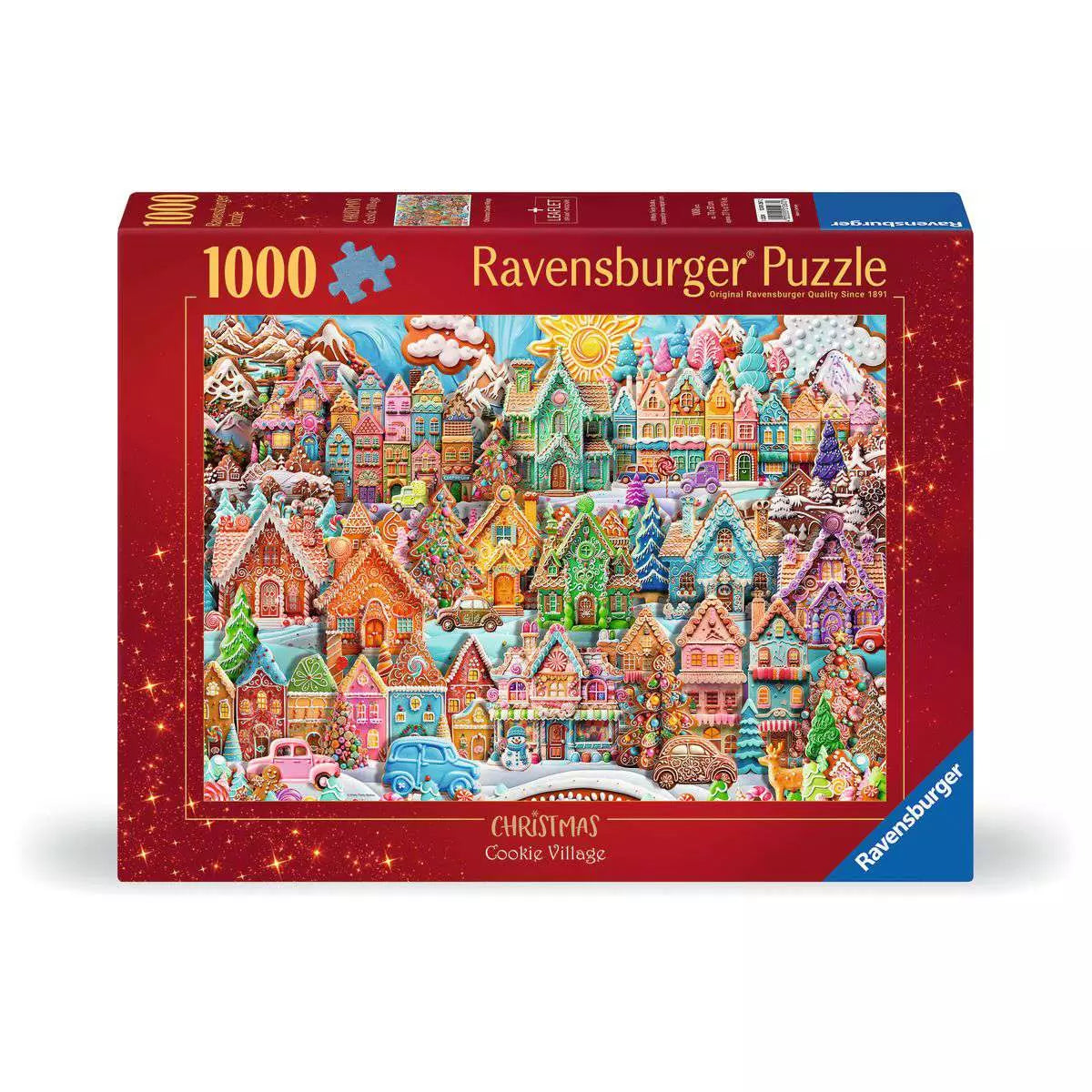 Christmas Cookie Village 1000 Piece Puzzle