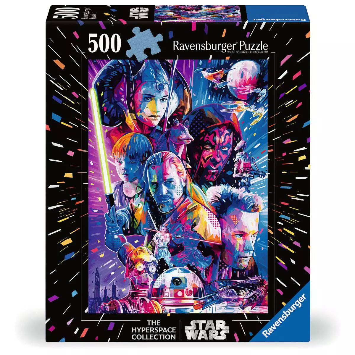 Star Wars The Hyperspace Collection: The Phantom Menace 500 Piece Large Format Puzzle
