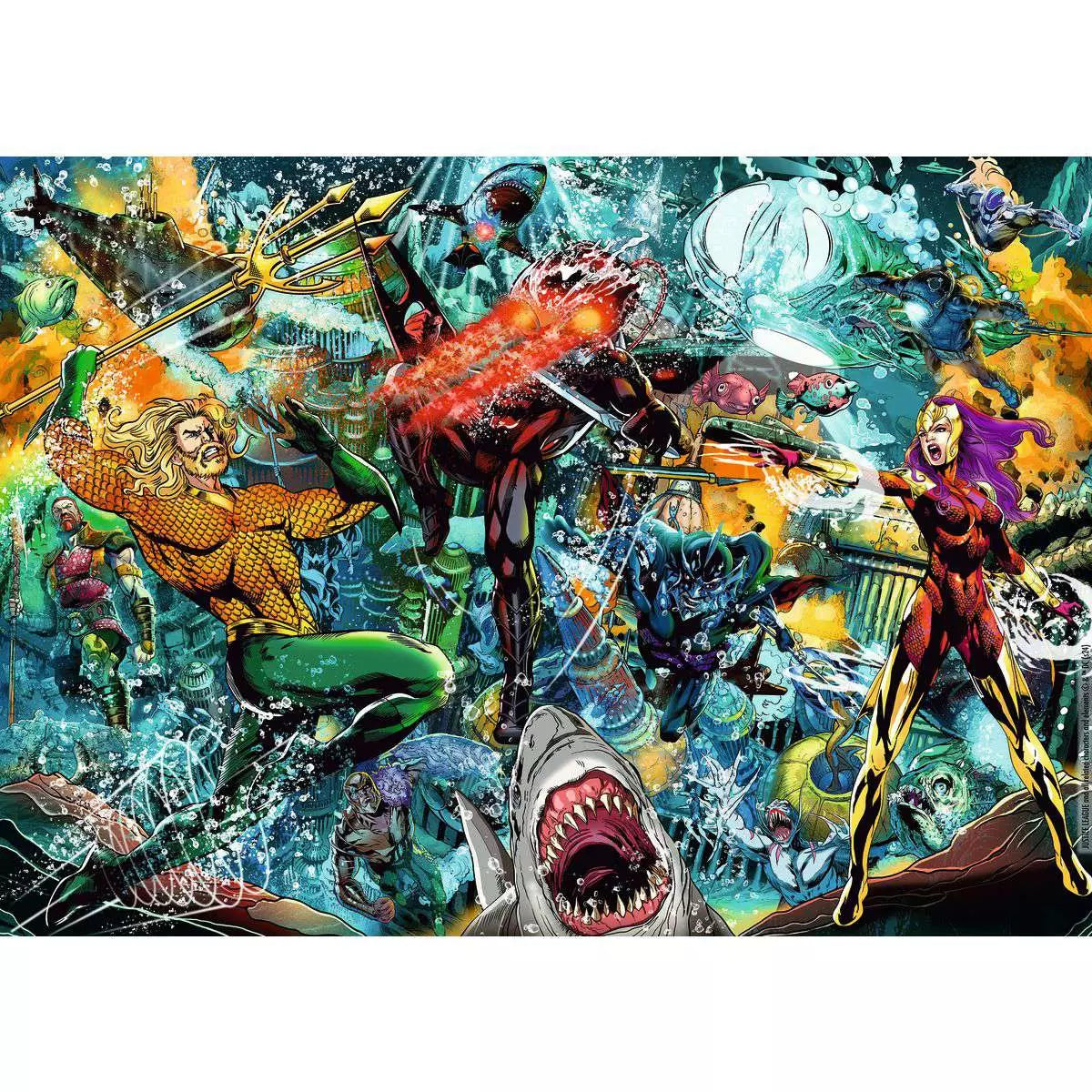 Aquaman Collectors Edition 1000 Piece DC Comics Puzzle