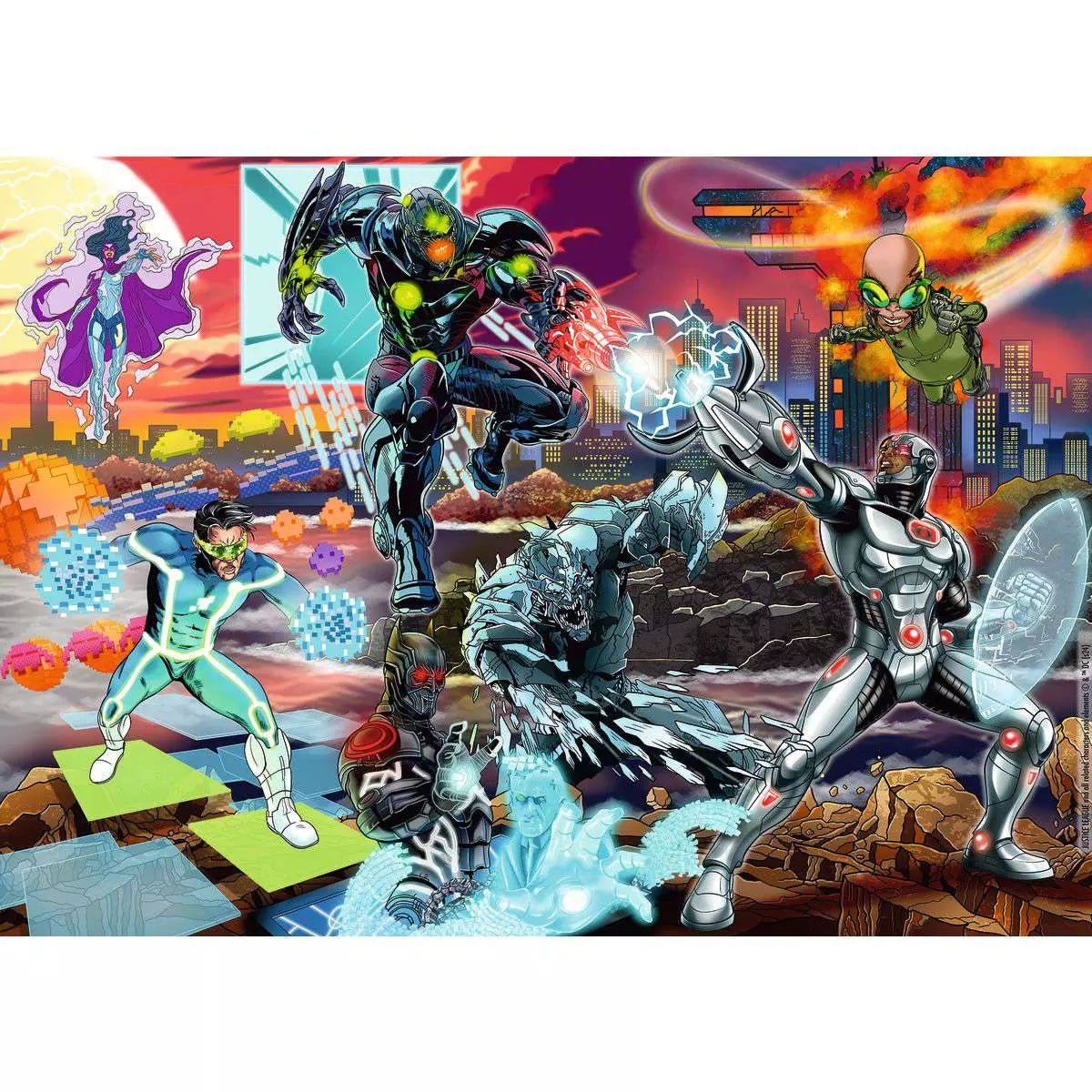 Cyborg Collectors Edition 1000 Piece DC Comics Puzzle