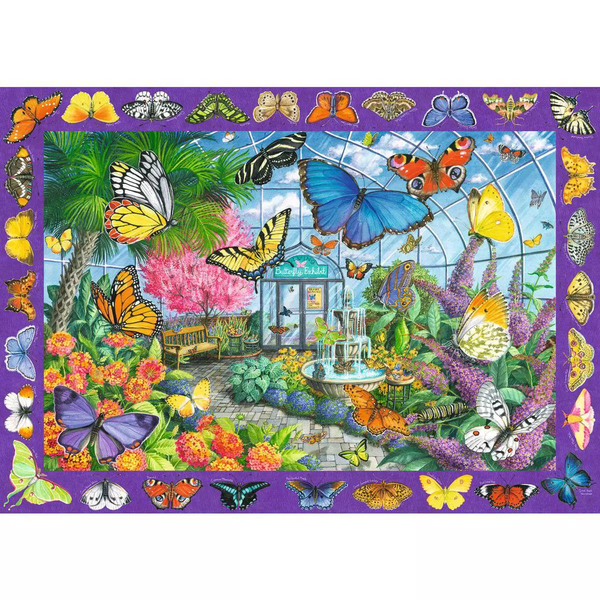 Butterfly Place 500 Piece Large Format Puzzle