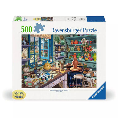 Pottery Studio Sanctuary 500 Piece Large Format Puzzle