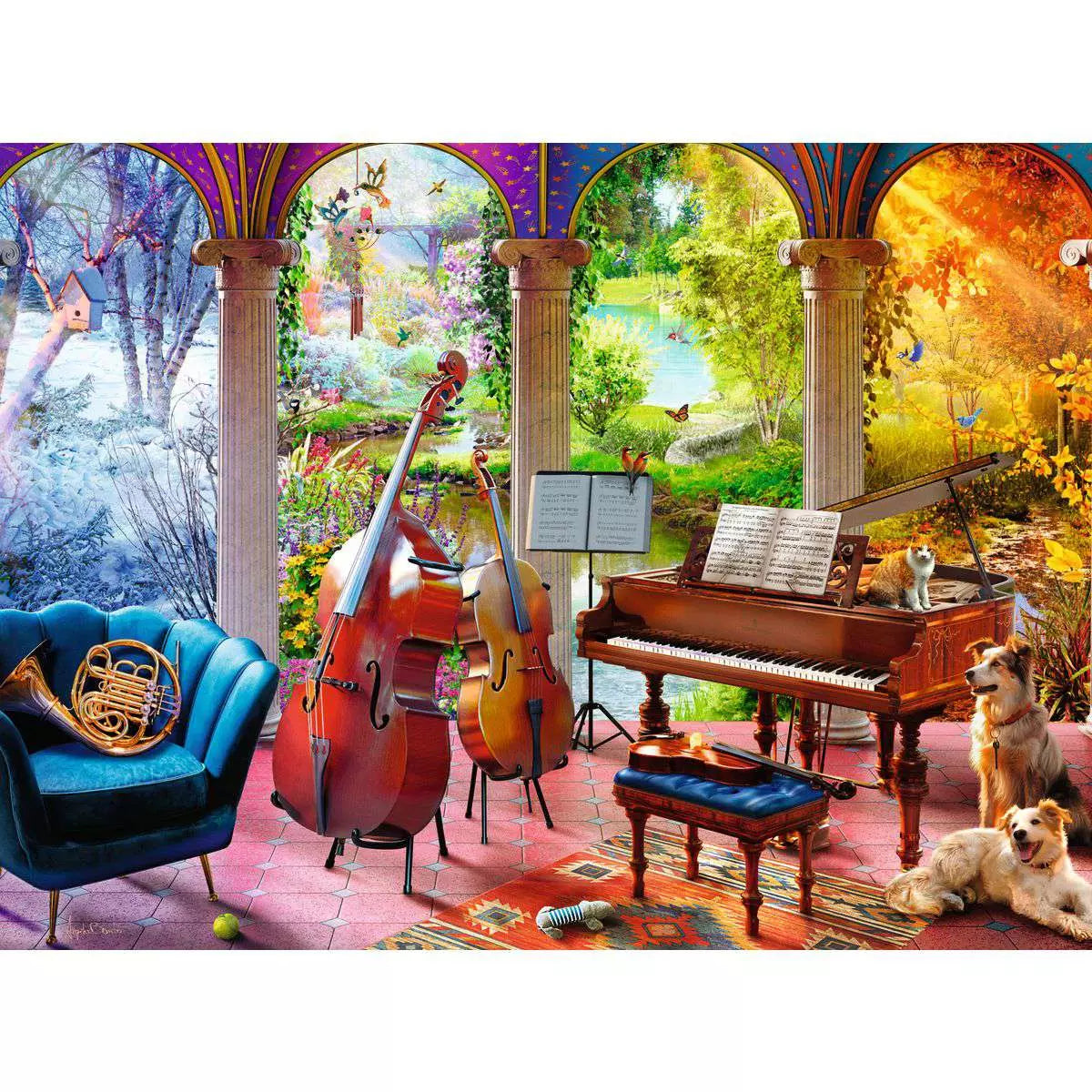 4 Seasons in Music 100 Piece Puzzle