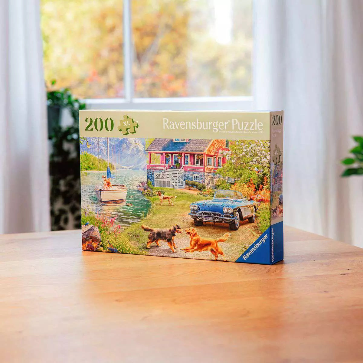 Summer Lake House 200 Piece Puzzle