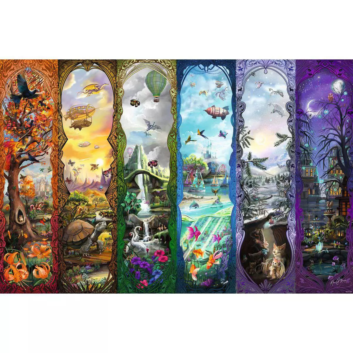 The Six Portals 7000 Piece Puzzle