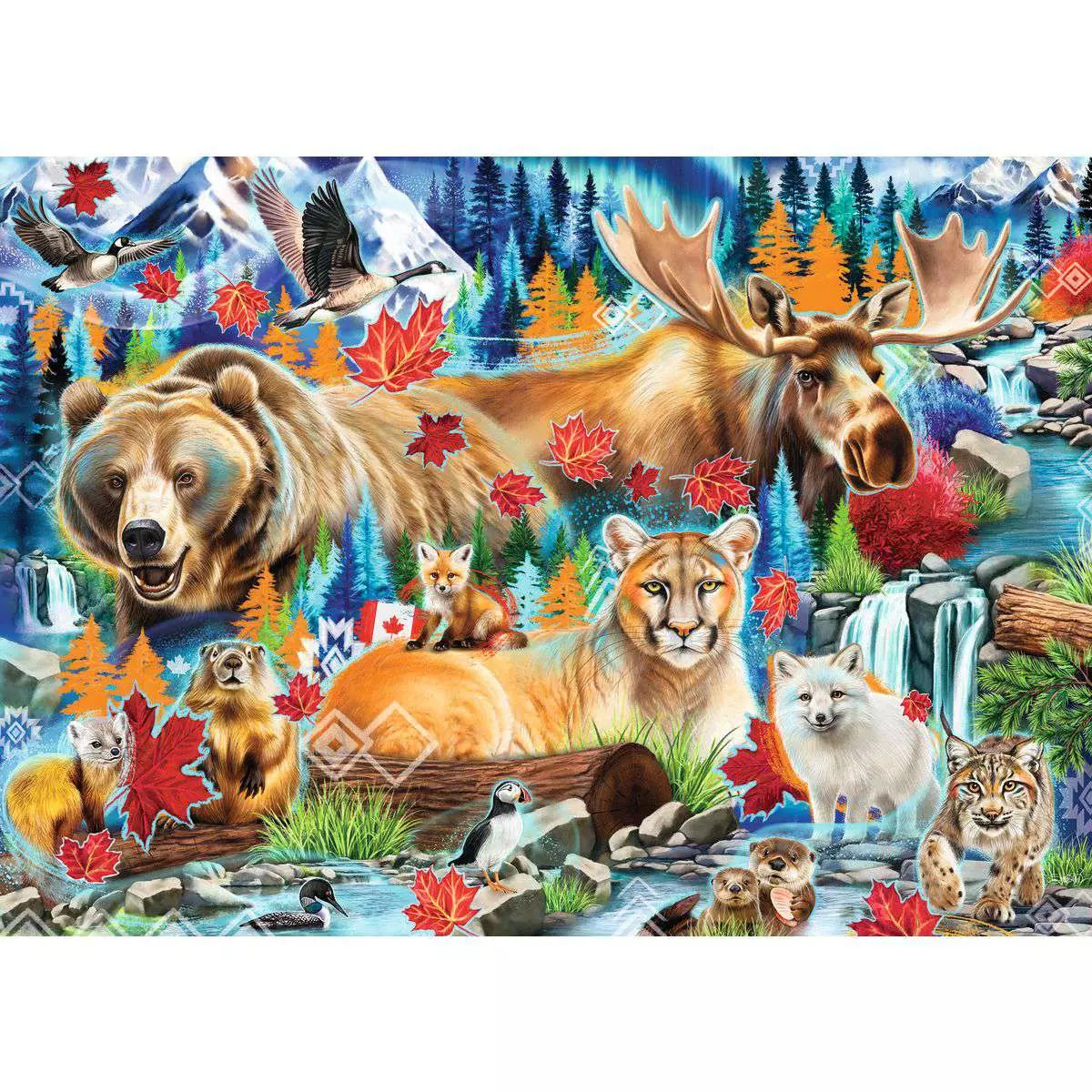 Wild Canada 1000 Piece Canadian Collection Puzzle