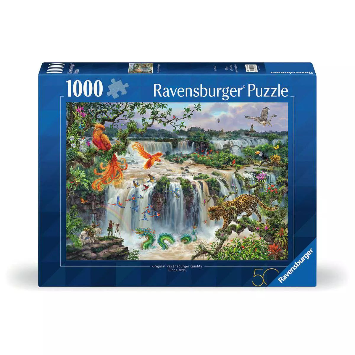 Fantastic Waterfall of Iguazu 1000 Piece Puzzle