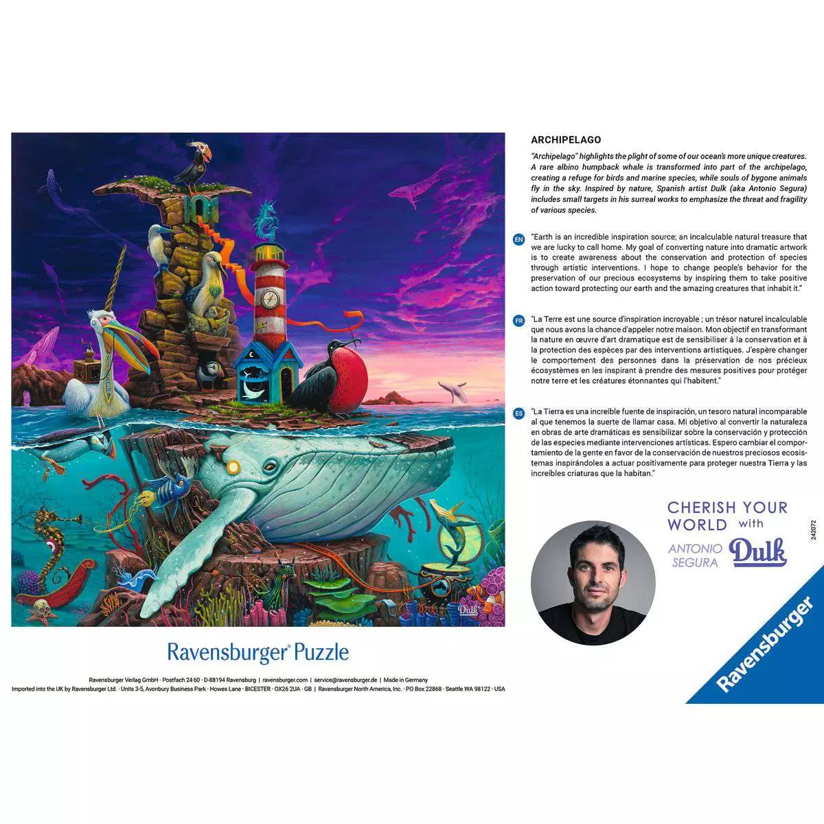 Cherish Your World with Dulk: Archipelago 500 Piece Puzzle