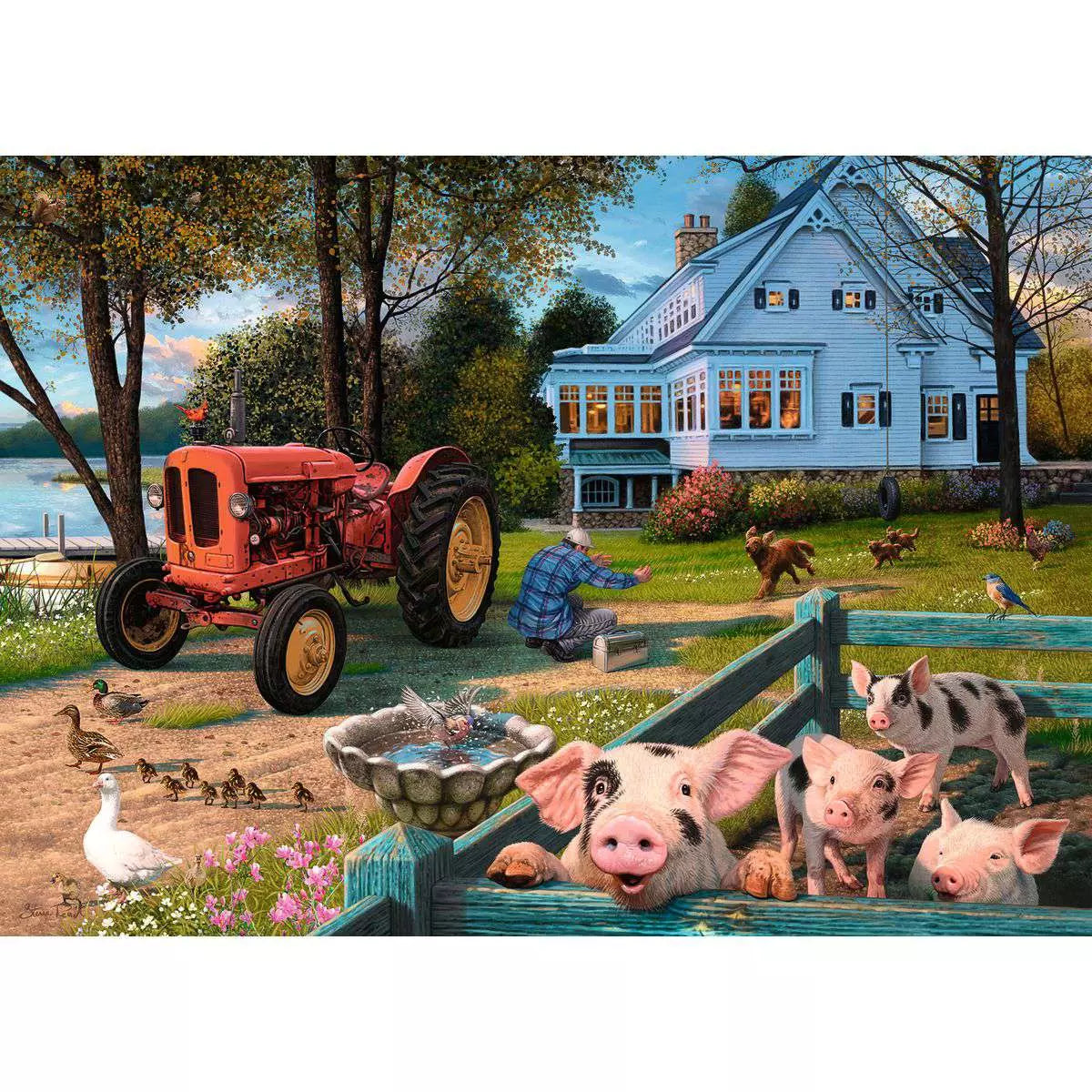 Country Life 300 Piece Large Format Puzzle