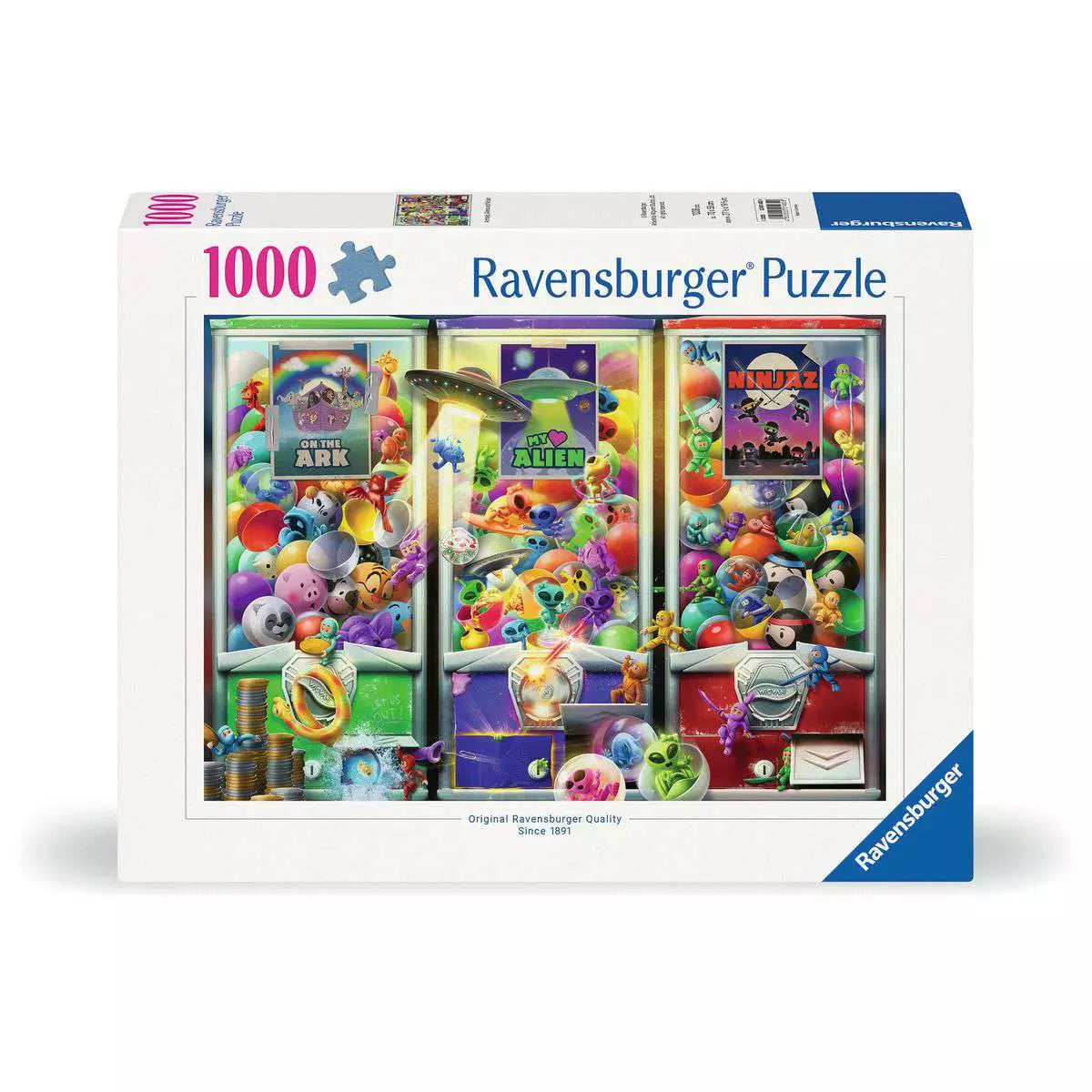 Animals, Aliens, and Ninjas 1000 Piece Puzzle