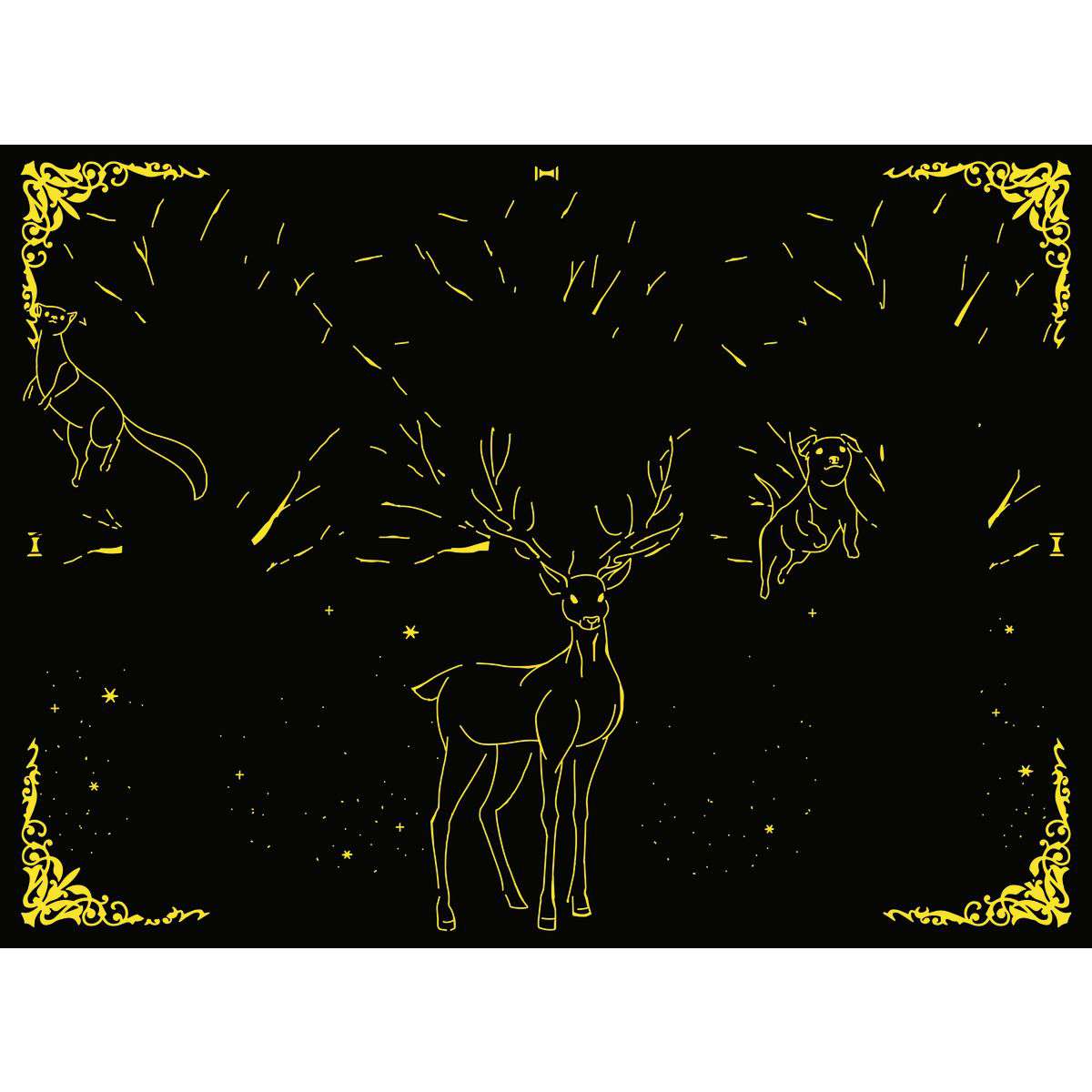 Harry Potter: Glowing Patronus 500 Piece Glow-in-the-Dark Puzzle