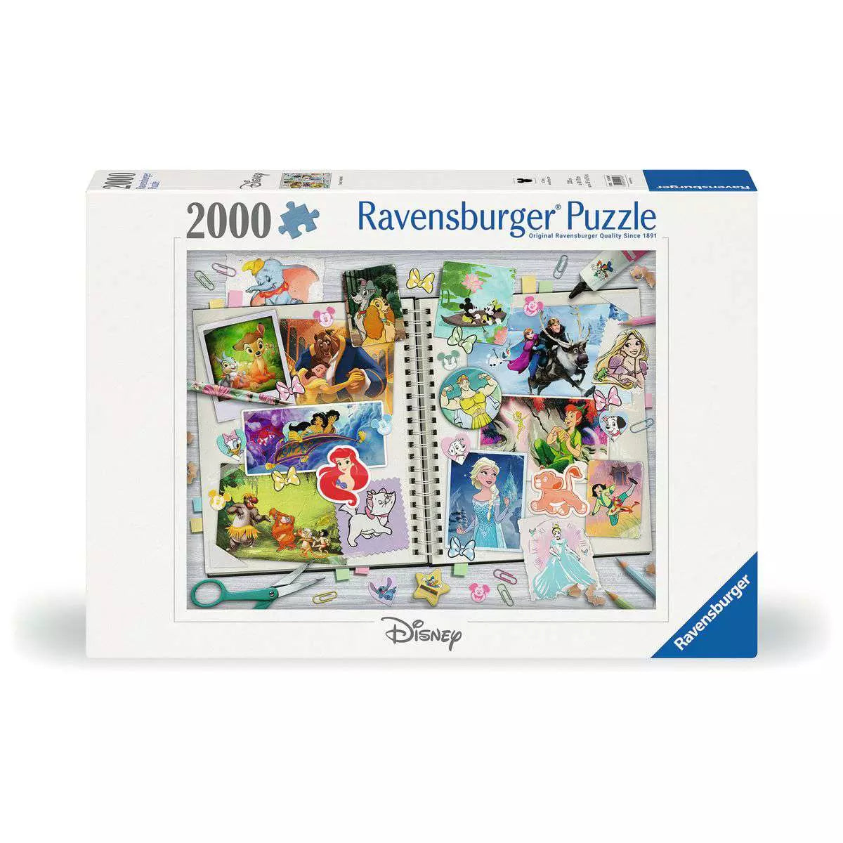 Disney Scrapbook 2000 Piece Puzzle