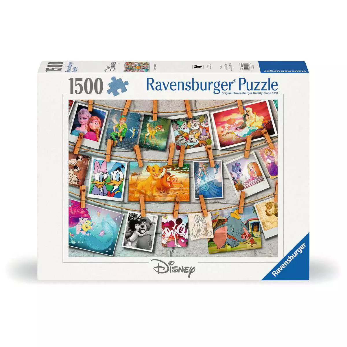 Disney Photographs 1500 Piece Puzzle