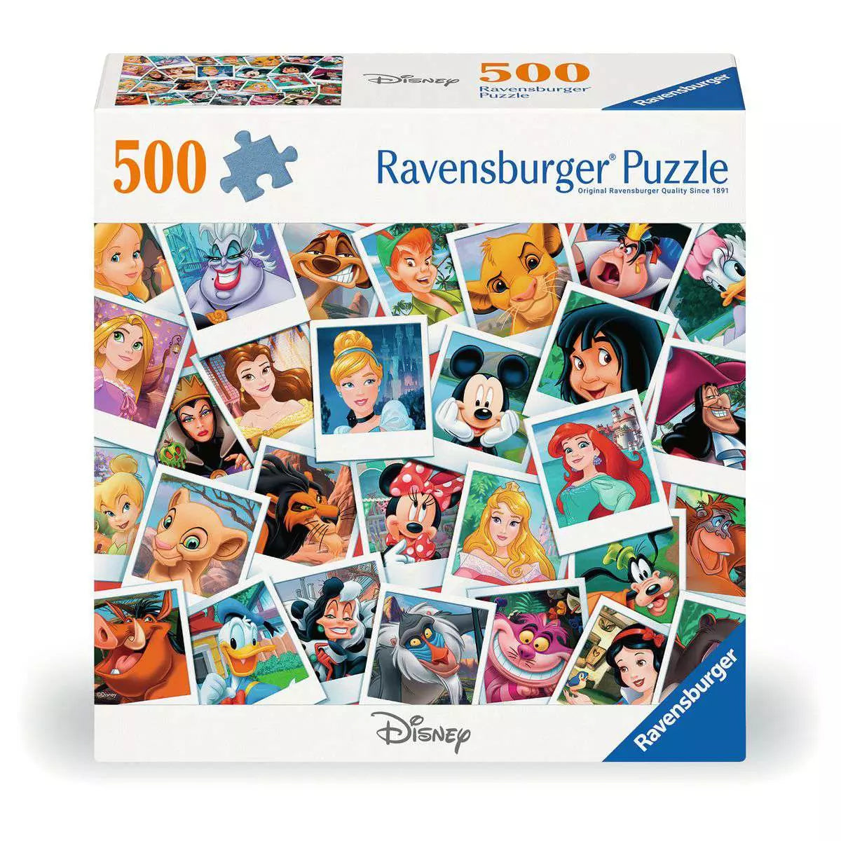 Disney Portraits 500 Piece Puzzle