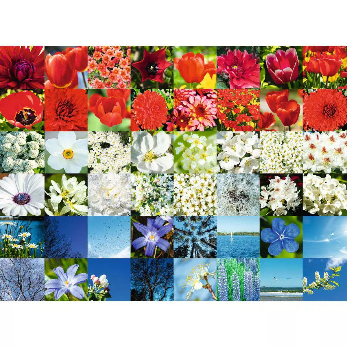 Red, White, and Blue 500 Piece Puzzle