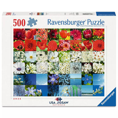 Red, White, and Blue 500 Piece Puzzle