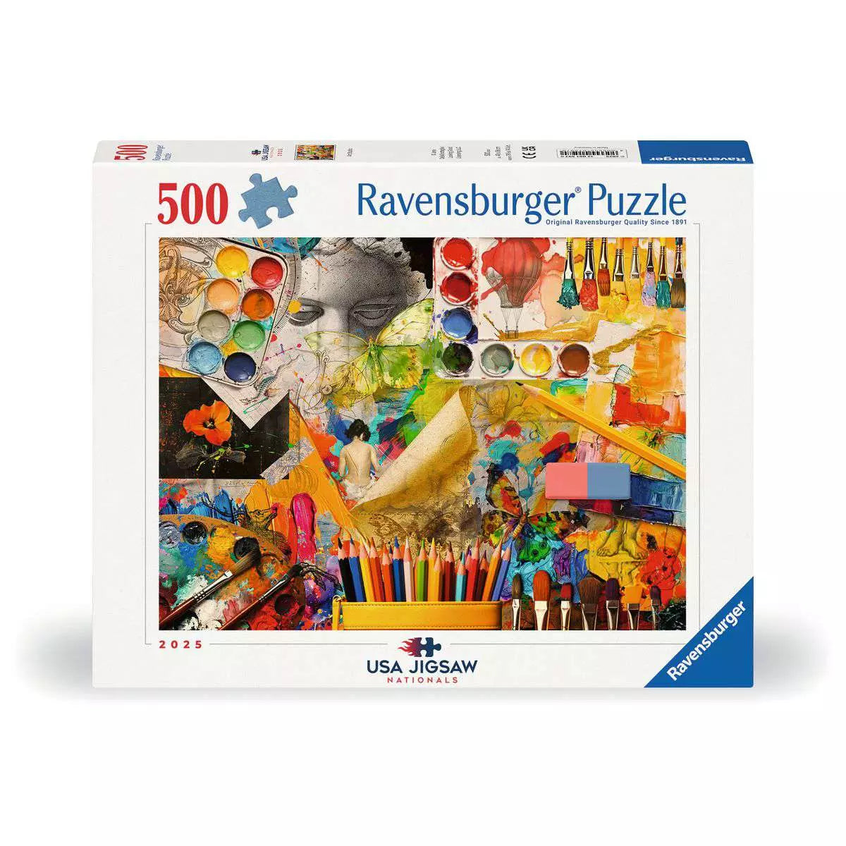 Art Studio 500 Piece Puzzle