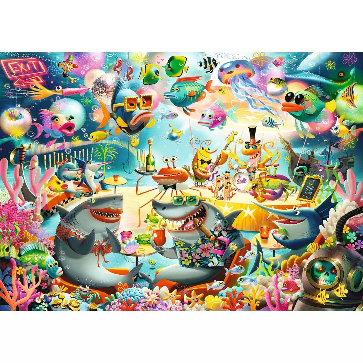 Ocean Lounge 1000 Piece Puzzle