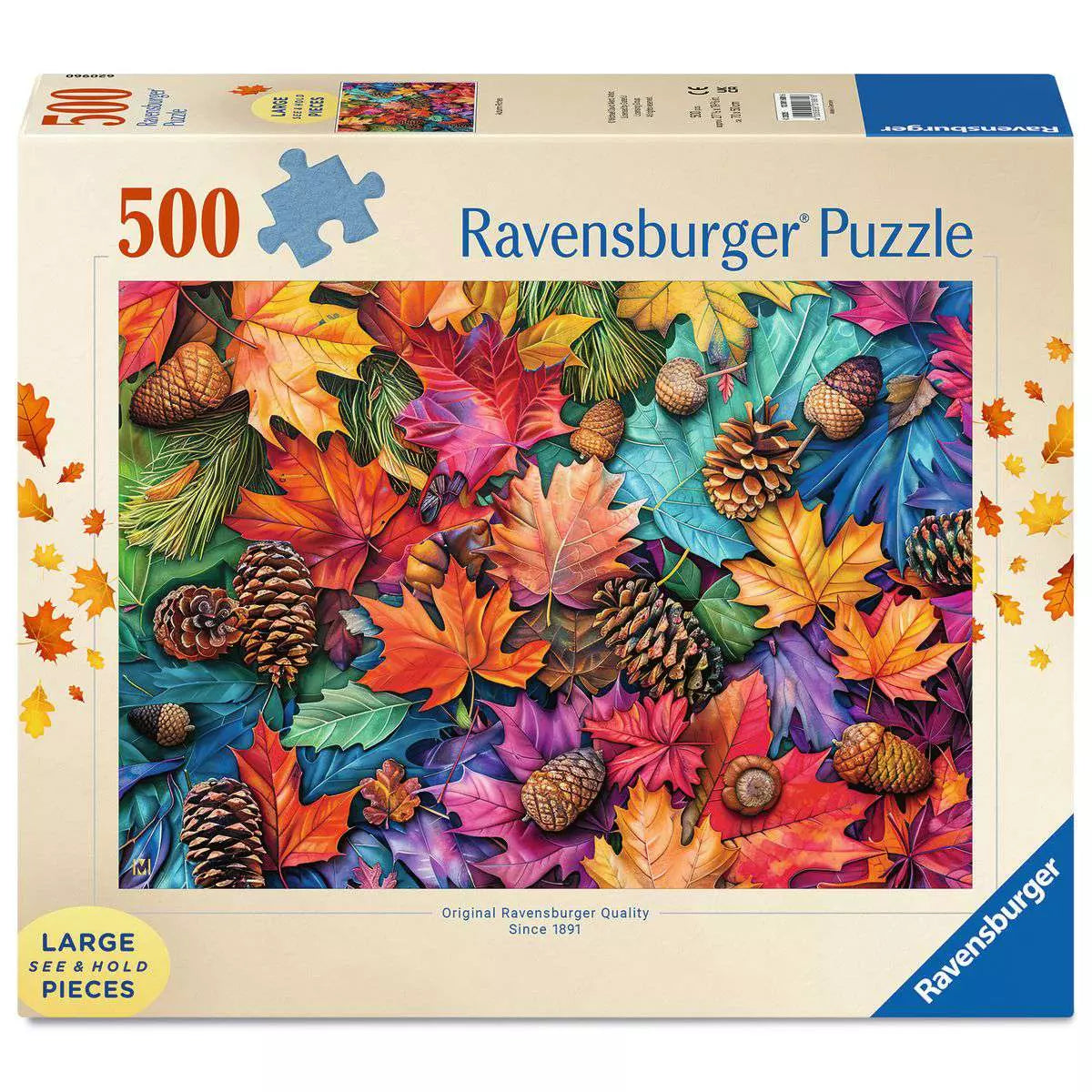 Autumn Riches 500 Piece Large Format Puzzle