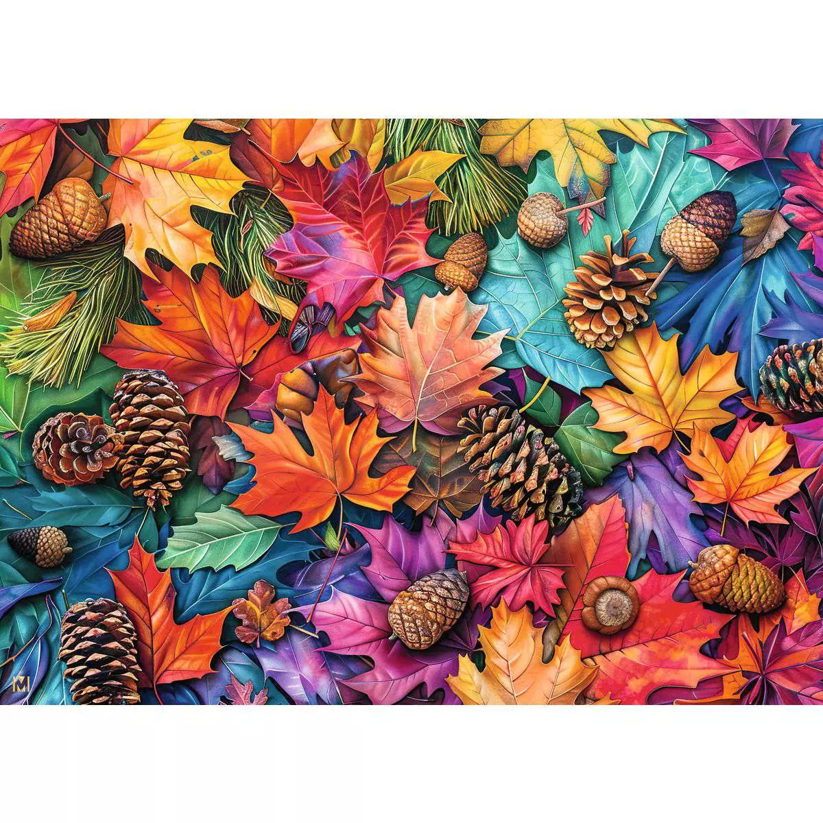 Autumn Riches 500 Piece Large Format Puzzle