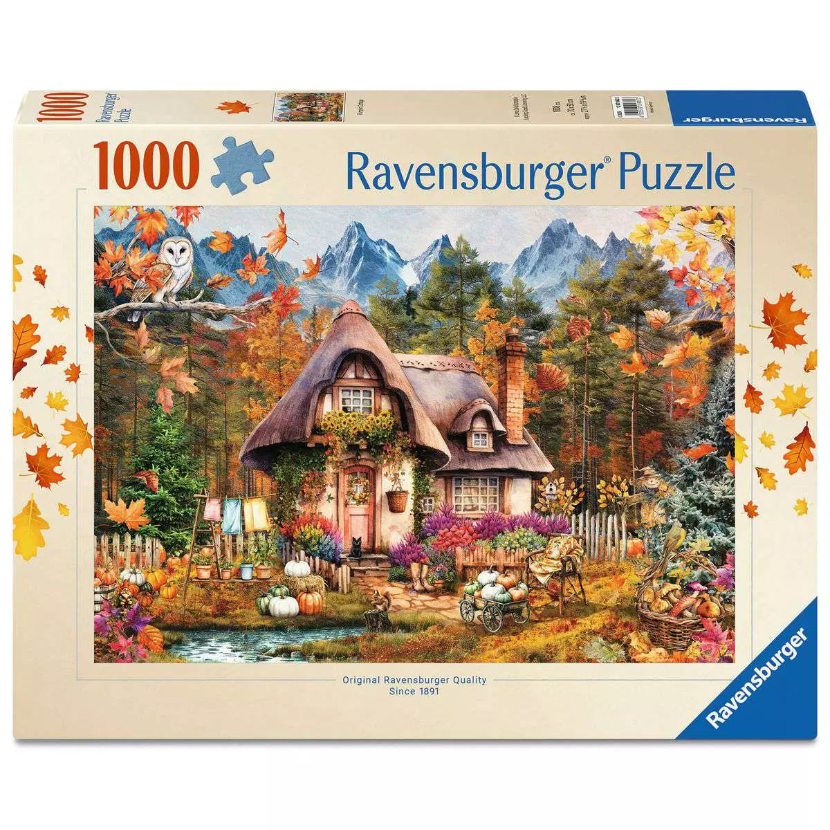 Pumpkin Cottage 1000 Piece Puzzle